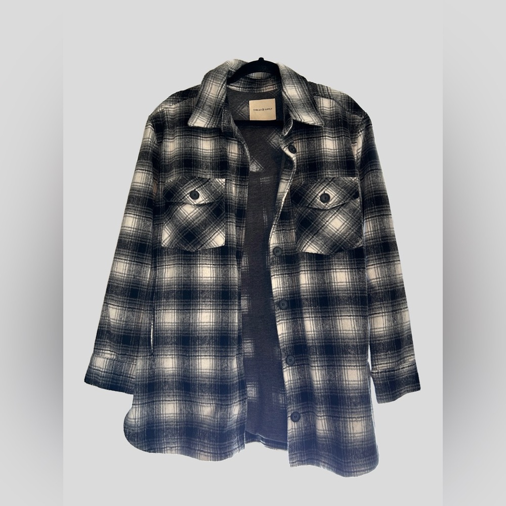 Thread and Supply Women’s Plaid Light Jacket